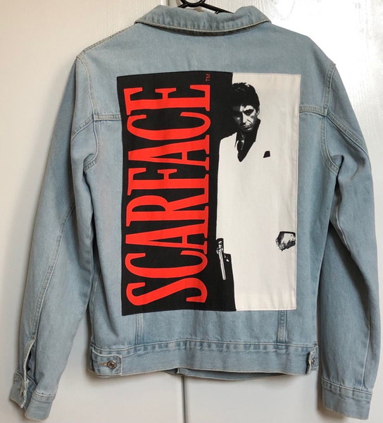 Scarface denim jacket Medium / Tony Montana