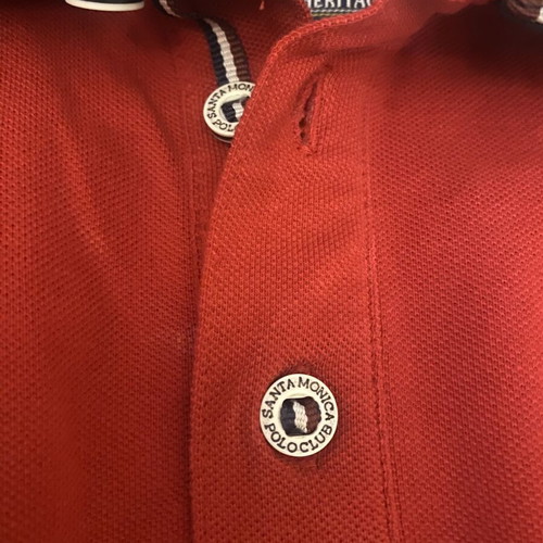Polo shirt red, like new, size M