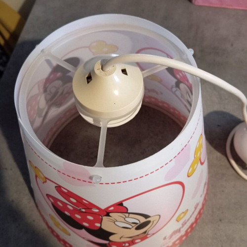 Minnie Mouse ceiling light like new children's