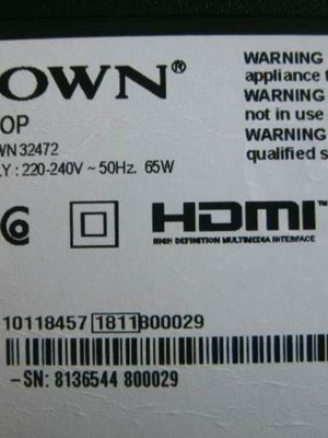 Πλακέτες Crown 32” μεταχειρισμένες λόγω σπασμένης οθόνης