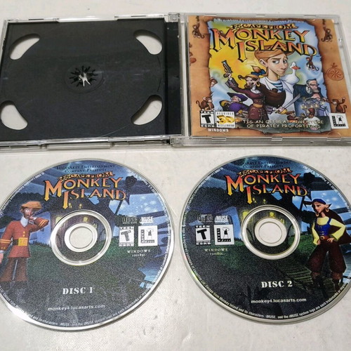 Escape from Monkey Island PC παιχνίδι μεταχειρισμένο, περιπέτεια