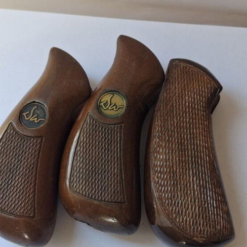 Dan Wesson wooden grips set of three used