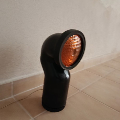 Handmade table lamp with unique lighting and 1m cable