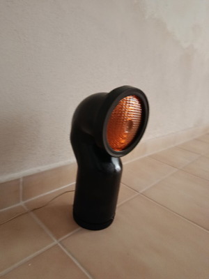 Handmade table lamp with unique lighting and 1m cable