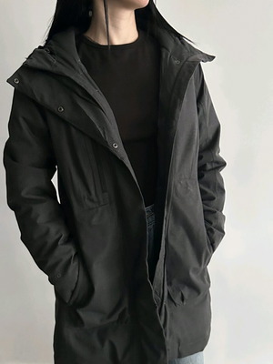 The North Face дамско парка като ново, сиво, размер S