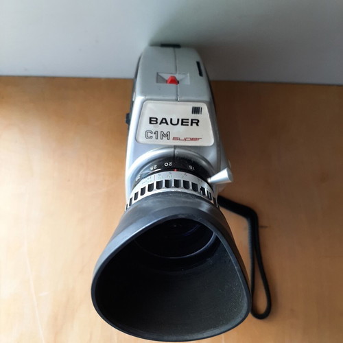 Bauer Super C3 Vintage Super 8 Film Camera used, German 1968-1971