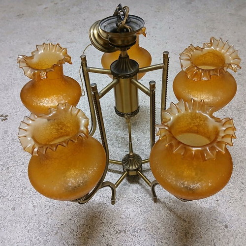 Ceiling chandelier like new