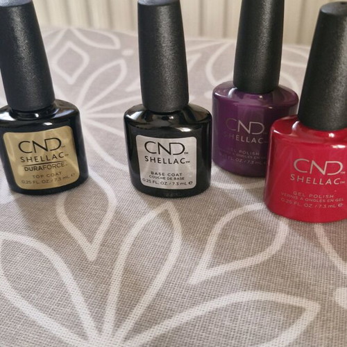 Cnd Shellac 4 pcs new, unused
