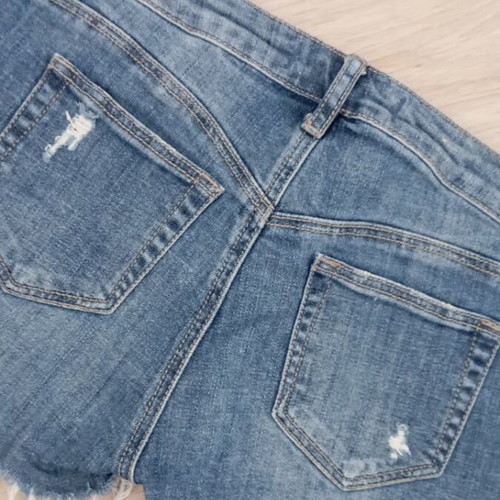 Tally Weijl denim shorts used, size 38, blue