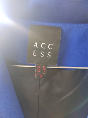 Access jacket blue small like new