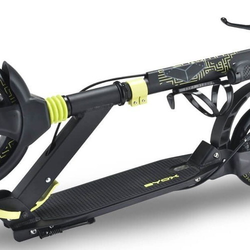Enigma Aluminum Folding Scooter Black Byox like new with Disc Brake