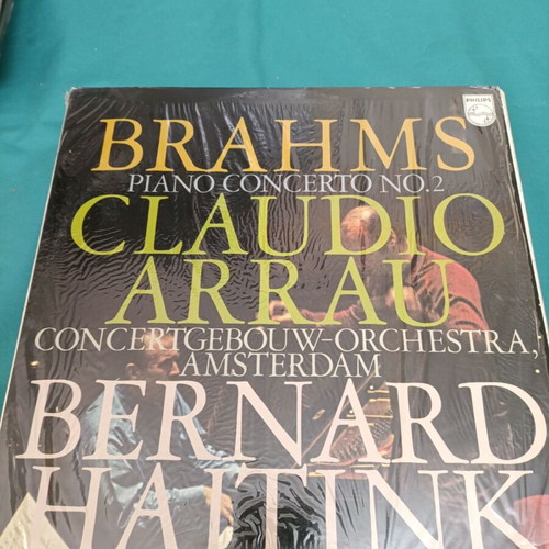 Brahms Piano Concerto No.2 Claudio Arrau Bernard Haitink vinyl like new, classical