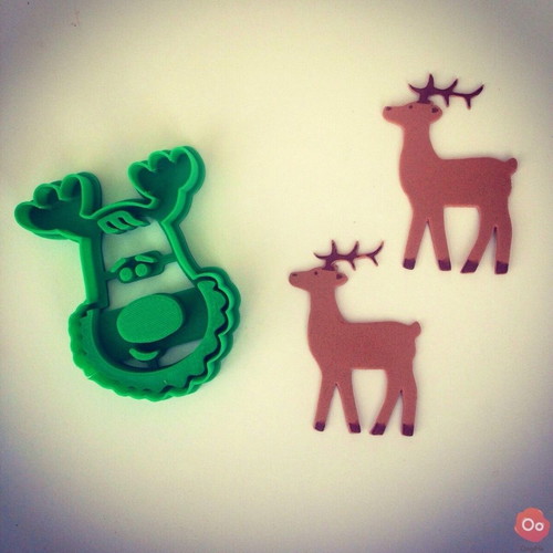 Rudolph the Reindeer Cookie Cutter made to order