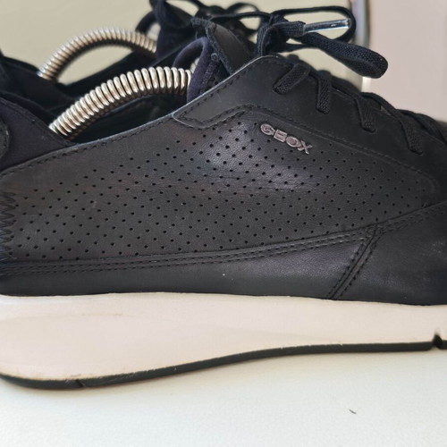 Geox U Aerantis A leather shoes, size 39, black