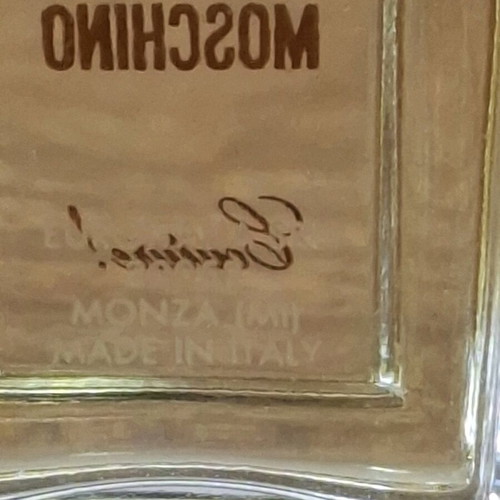 Vintage Moschino Couture Eau De Parfum 4 ml miniature like new