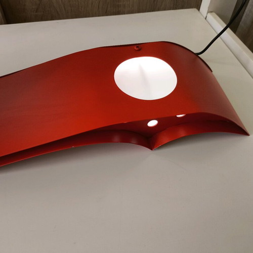Design LED lamp used, red, modern style