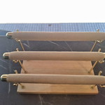 Ring holder stand, beige