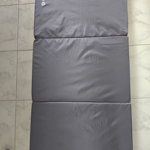 Honeybaby folding playpen mattress grey brown 118x59x5cm