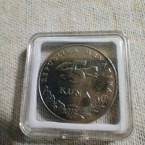 5 Croatian Kuna coin, cupronickel, 2013 and 2017