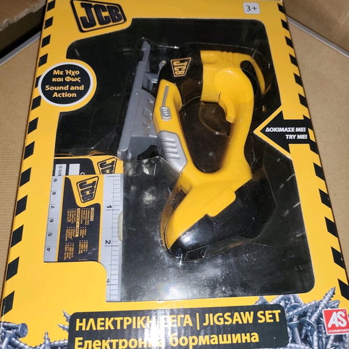 AS Company JCB Kids Jigsaw Saw New With Sound And Motion 3+