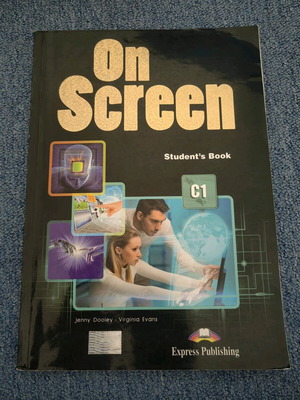On Screen C1 book used, English