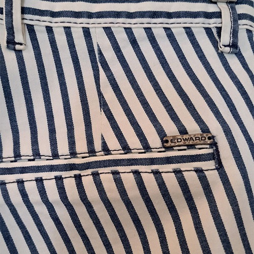 Edward Jeans Striped Pants (S)