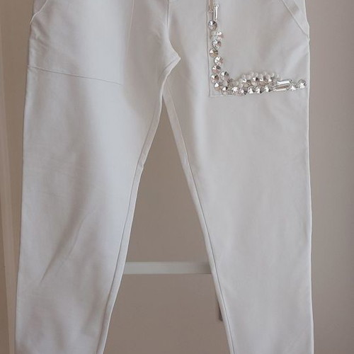 C-Throu women's pants tracksuit used white
