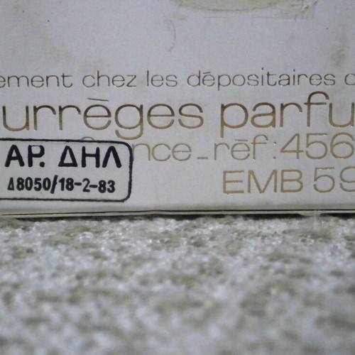 Eau de Courreges EDT women's perfume new with box 228 ml