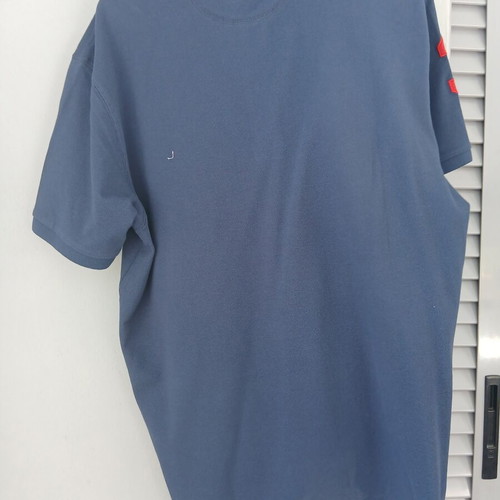 La Martina Polo Shirt XL Navy Blue with Embroidered Logo new