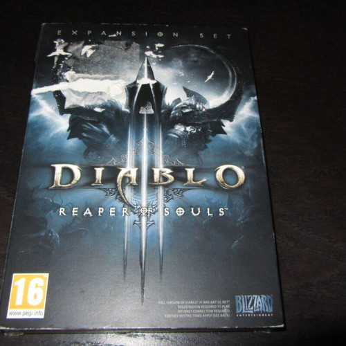Diablo 3 Reaper of Souls used outer case without game