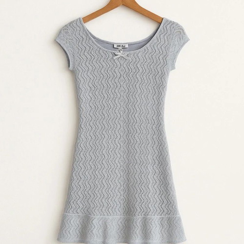 Grey lace dress BSB club used, women's size S