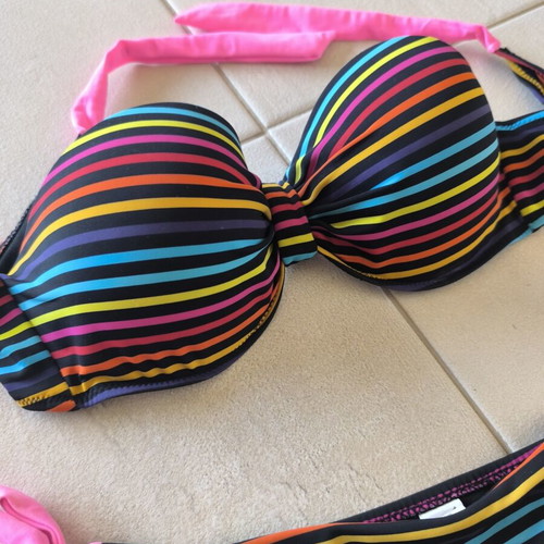 Bikini Set Rae strapless multicolor size M like new