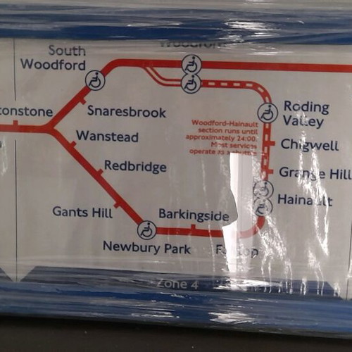 London Metro Line new, collectible decoration