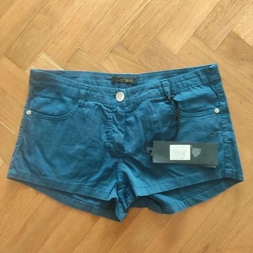 KOFI Blue Lightweight Cotton Women's Shorts S Like New