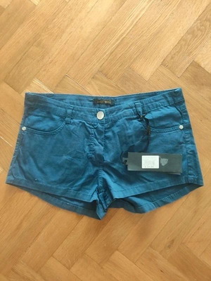 KOFI Blue Lightweight Cotton Women's Shorts S Like New