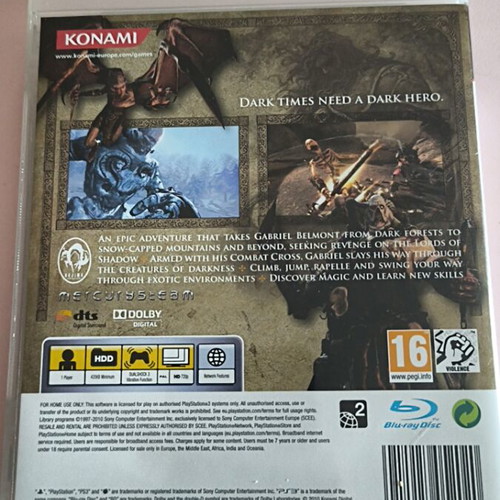 Castlevania: Lords of Shadow PS3 game like new