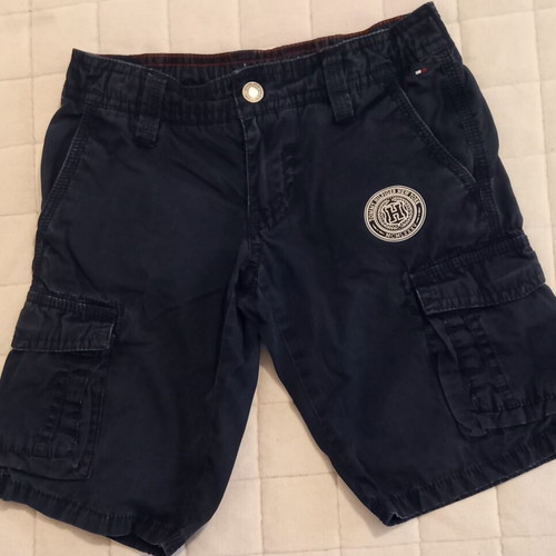 Tommy Hilfiger boys' shorts size 3 like new, blue cotton