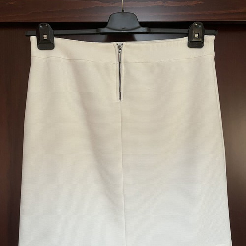 Pencil skirt FGL by Figalos like new, size 48, cream with black detail