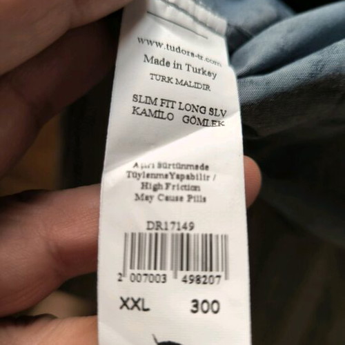 Tudors πουκάμισο XXL μπλε σαν καινούργιο