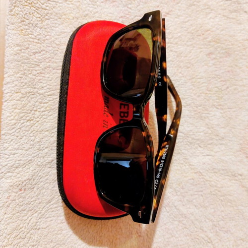Iceberg sunglasses like new, tortoise frame with green lenses unisex