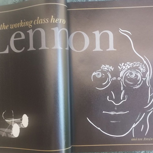 John Lennon The Beatles Zoo magazine like new