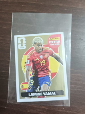 Panini Extra Sticker Gold Lamine Yamal
