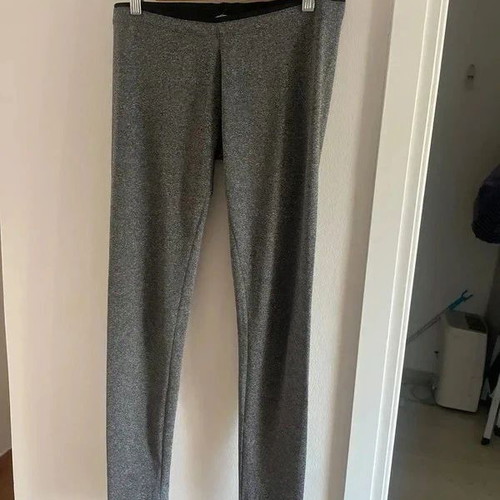 Leggings size S, pack of 4, athletic, grey and green