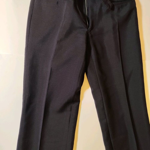 Blue fabric pants used S-M size
