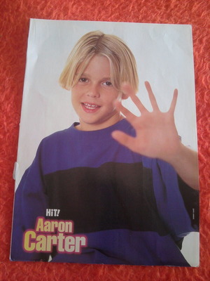 AARON CARTER & AQUA (2) Pinup αφίσα σαν καινούργια