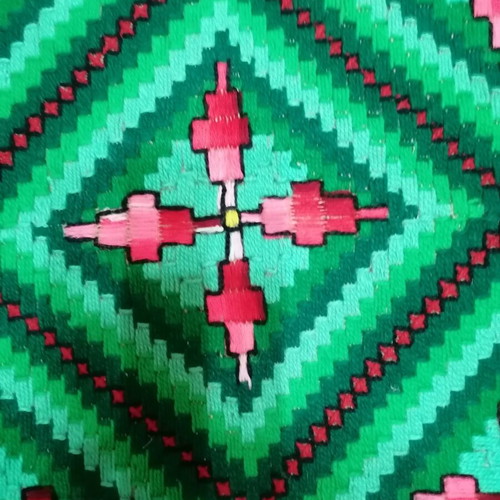 Handmade rug with 2 mats