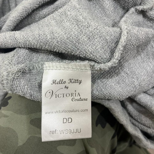 Victoria Couture X Hello Kitty Mini Skirt Size Small like new, gray and pink