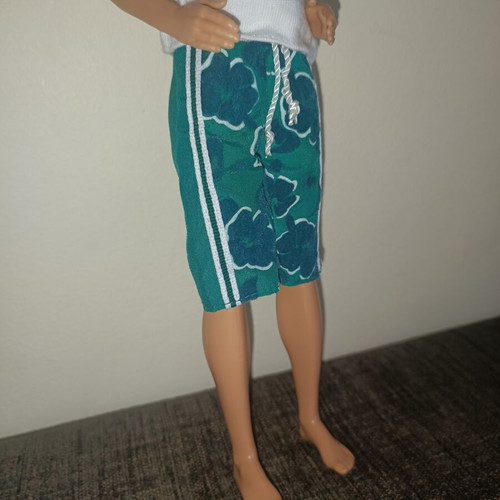 Ken Barbie Beach Cruiser doll with Fashion Avenue set