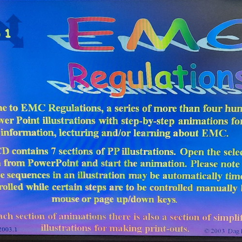 CDs for EMC technology and regulations new, set of 2