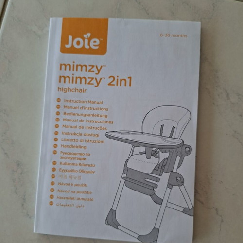 Joie Mimzy Recline Logan 2 in 1 baby high chair